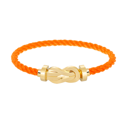 [⭐Aura]CHANCE LARGE 8 FIGURE BUCKLE NO DIAMOND BRACELET GOLD