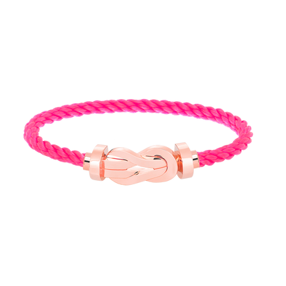 [⭐Aura]CHANCE LARGE 8 FIGURE BUCKLE NO DIAMOND BRACELET ROSE GOLD