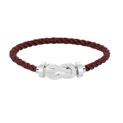 [⭐Aura]CHANCE LARGE 8 FIGURE BUCKLE NO DIAMOND BRACELET SILVER
