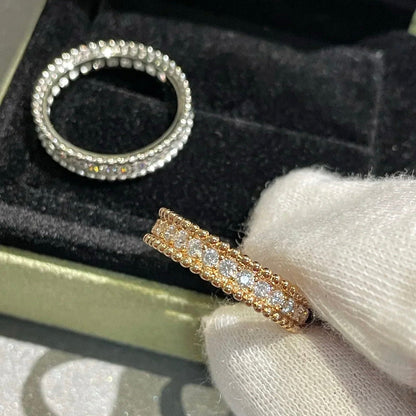 [⭐Aura]PERLEE DIAMOND SILVER RING