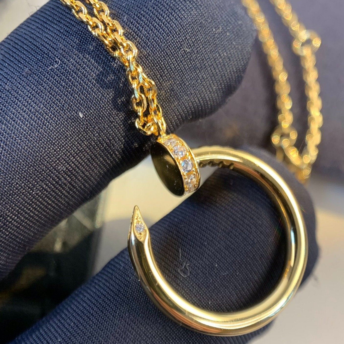 [⭐Aura]JUSTE NECKLACE GOLD