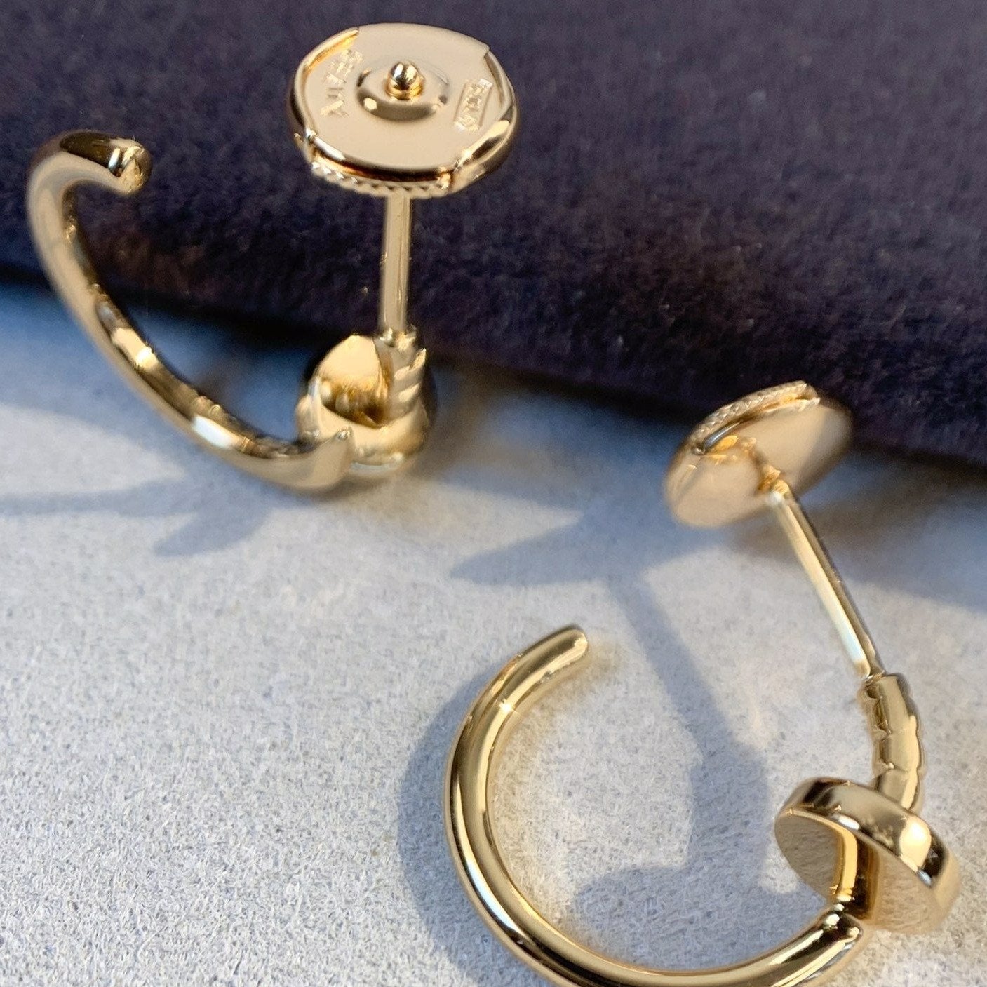 [⭐Aura]JUSTE EARRINGS PINK GOLD
