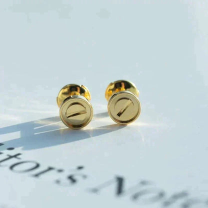 [⭐Aura]LOVE EARRINGS GOLD 10MM