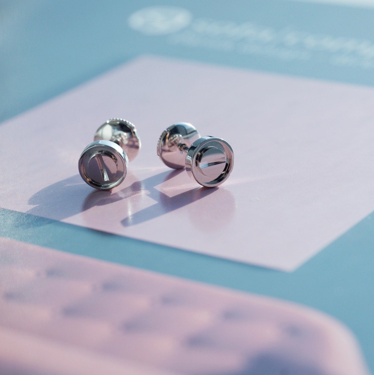 [⭐Aura]LOVE EARRINGS SILVER 10MM