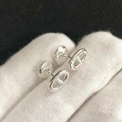 [⭐Aura]CHAINE SMALL EARRINGS GOLD AND SILVER