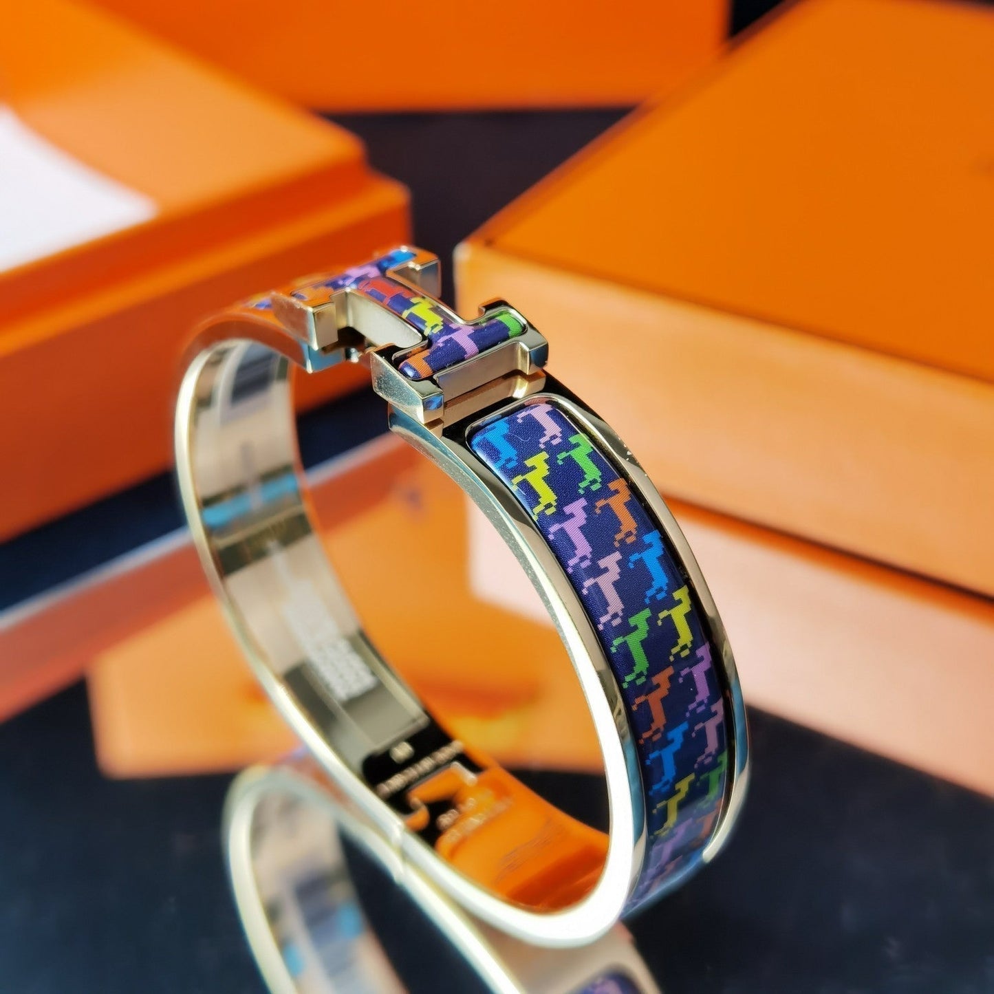 [⭐Aura]H HORSE BRACELET 12MM