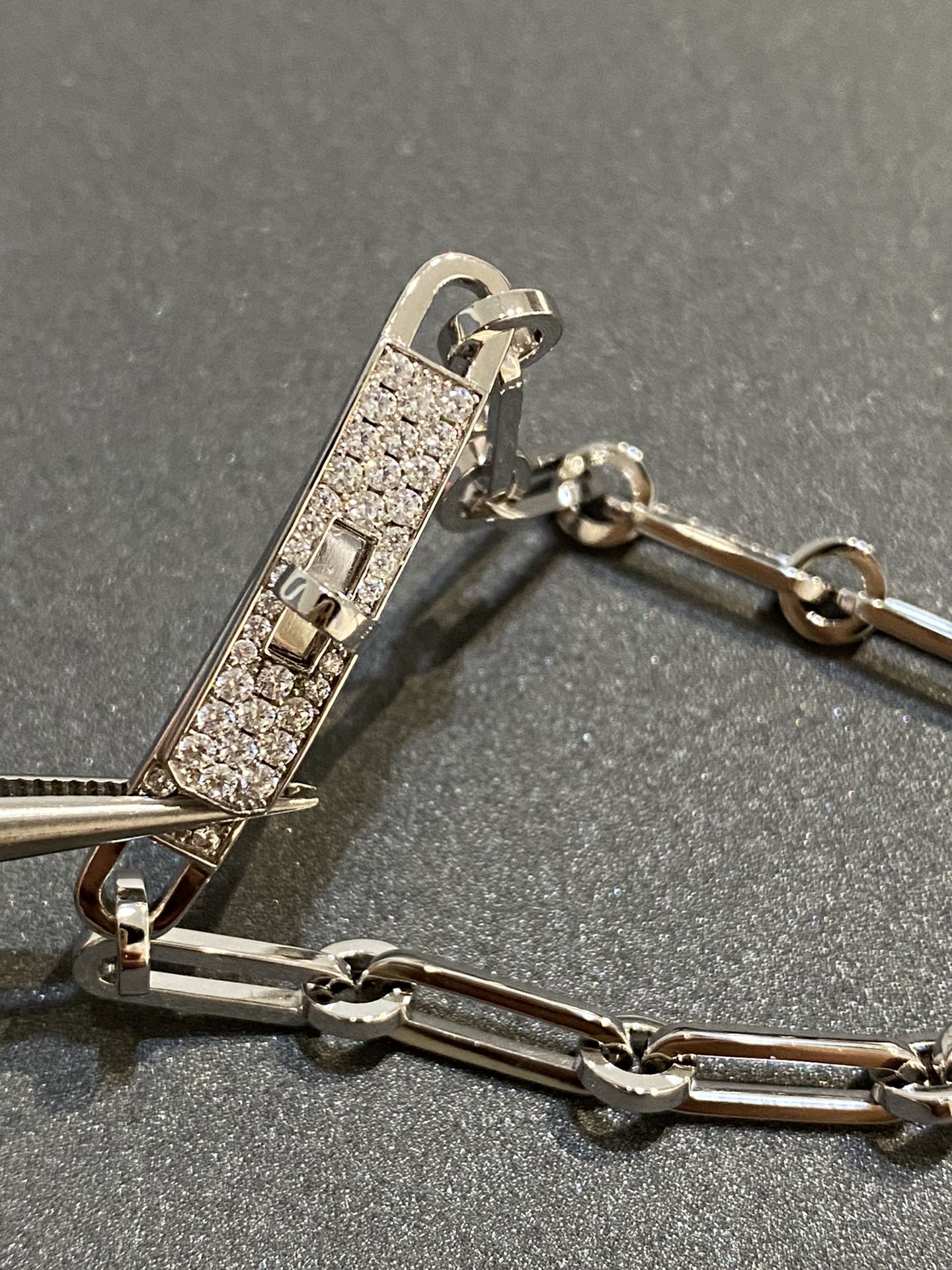 [⭐Aura]CHAINE BRACELET SMALL MODEL DIAMOND