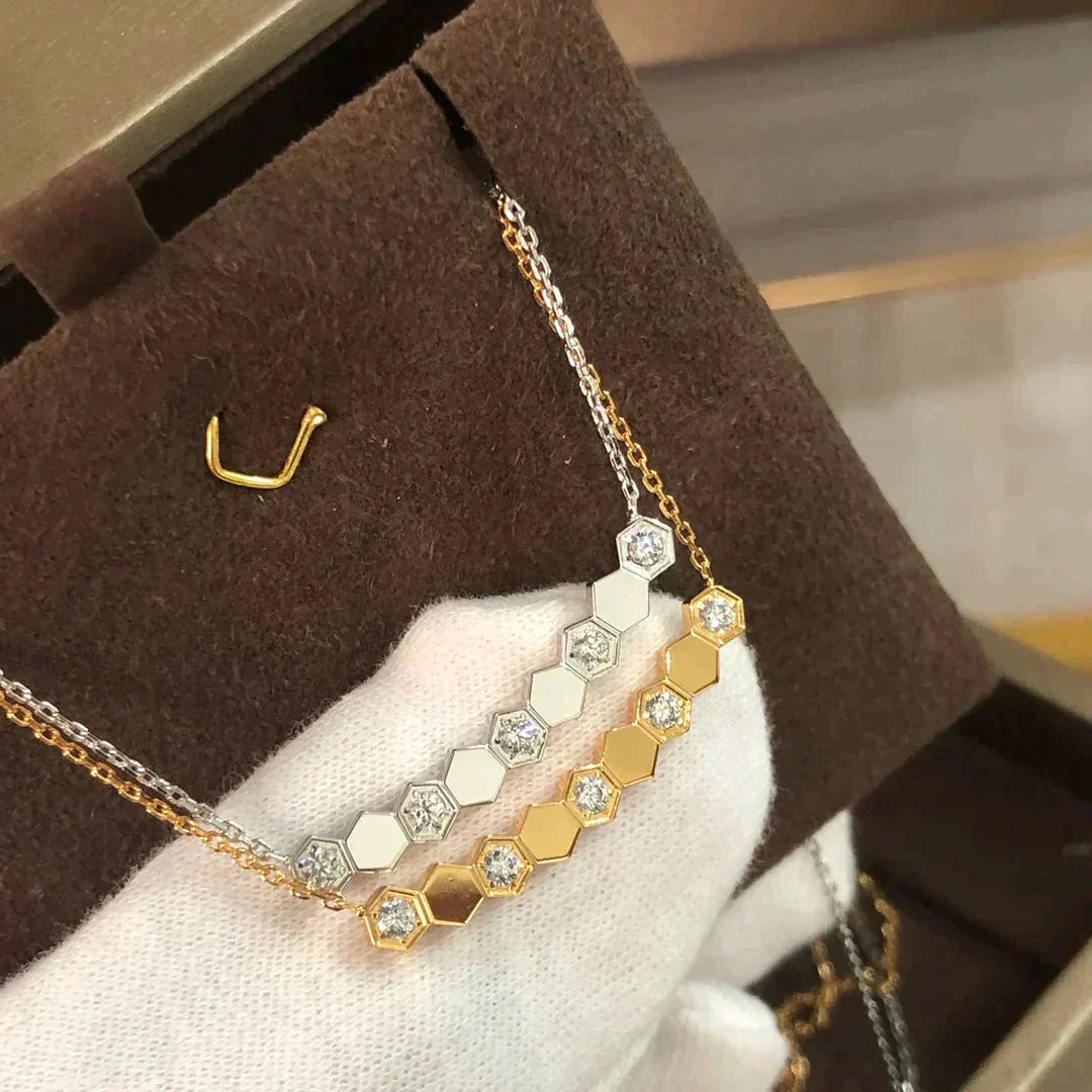 [⭐Aura]BEE LOVE NECKLACE DIAMOND