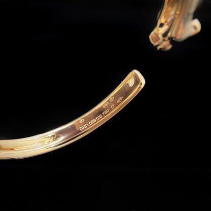 [⭐Aura]PANTHERE GOLD OPEN BRACELET