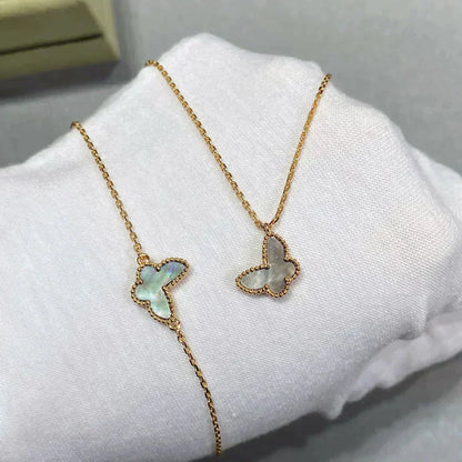 [⭐Aura]BUTTERFLY DARK MOP BUTTERFLY BRACELET