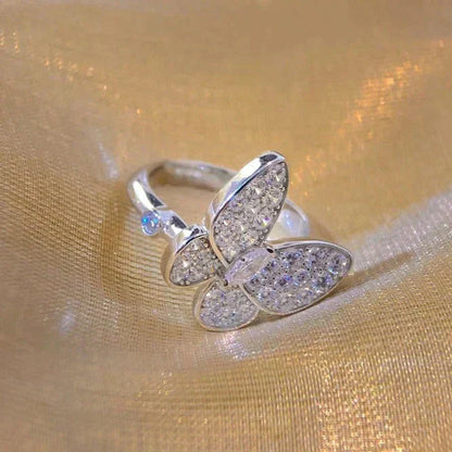 [⭐Aura]BUTTERFLY DIAMOND RING