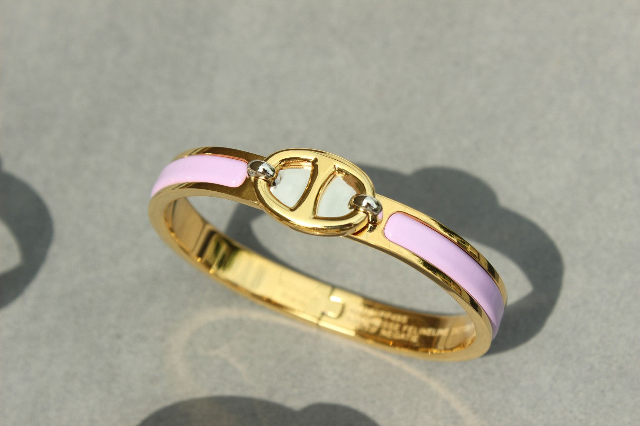 [⭐Aura]CLIC CHAINE GOLD BRACELET