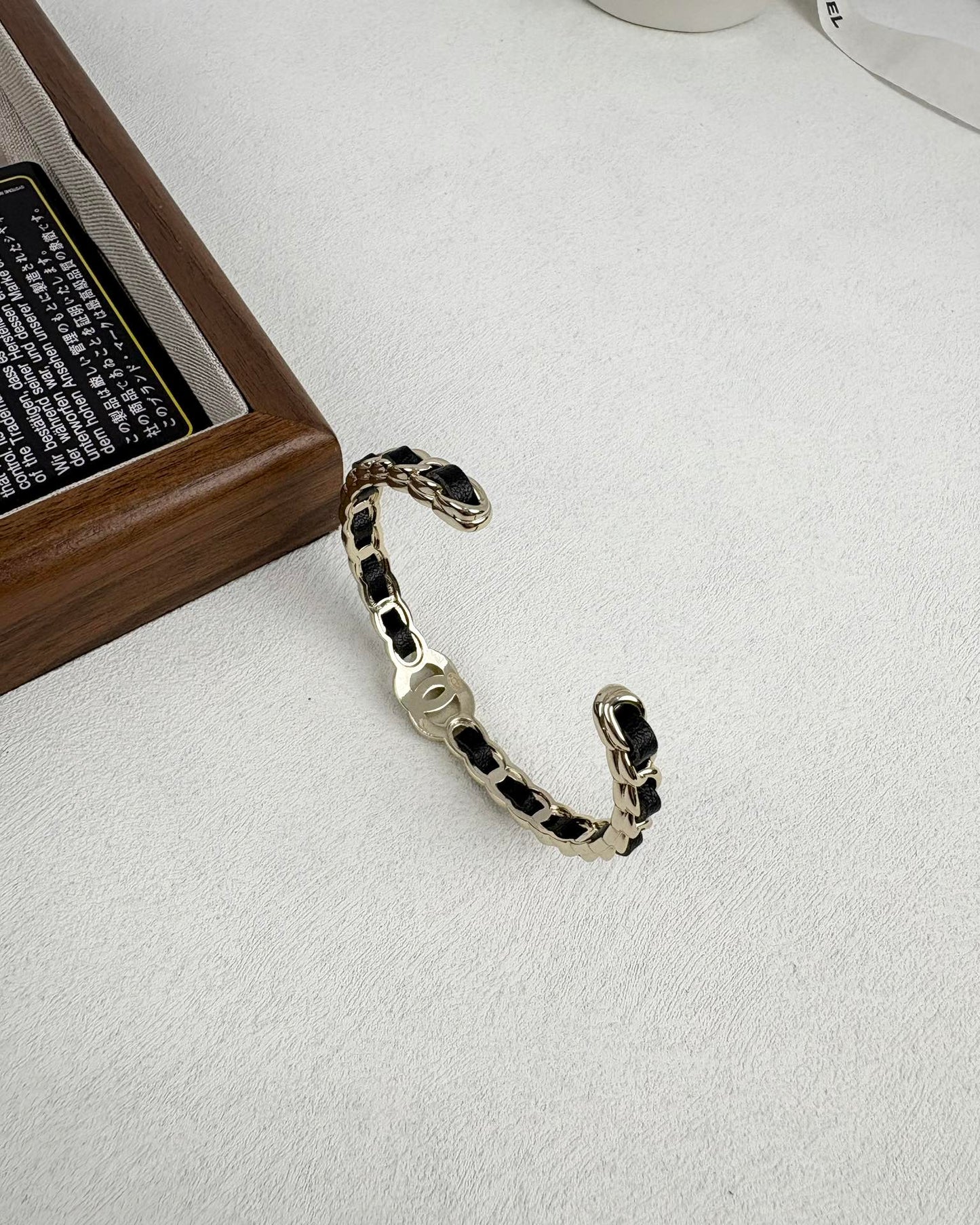 [⭐Aura]Double C Open Bangle