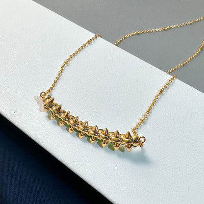 [⭐Aura]New Arrival: Green Bead Rivet Necklace