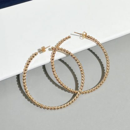 [⭐Aura]SMOOTH BEAD STUD EARRINGS