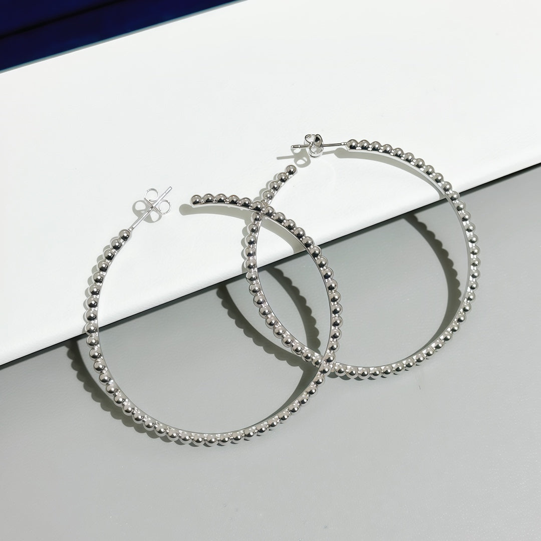 [⭐Aura]SMOOTH BEAD STUD EARRINGS