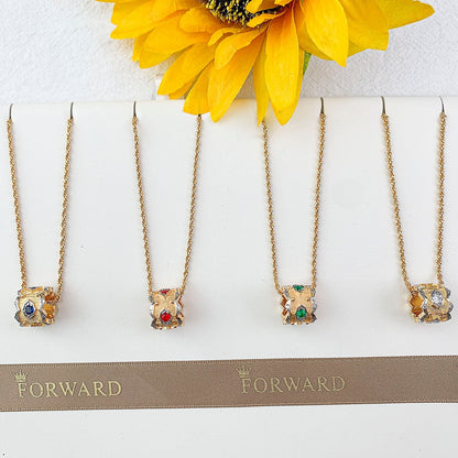 [⭐Aura] B.C.L “Little Waist” Enamel  NECKLACE（Various colors