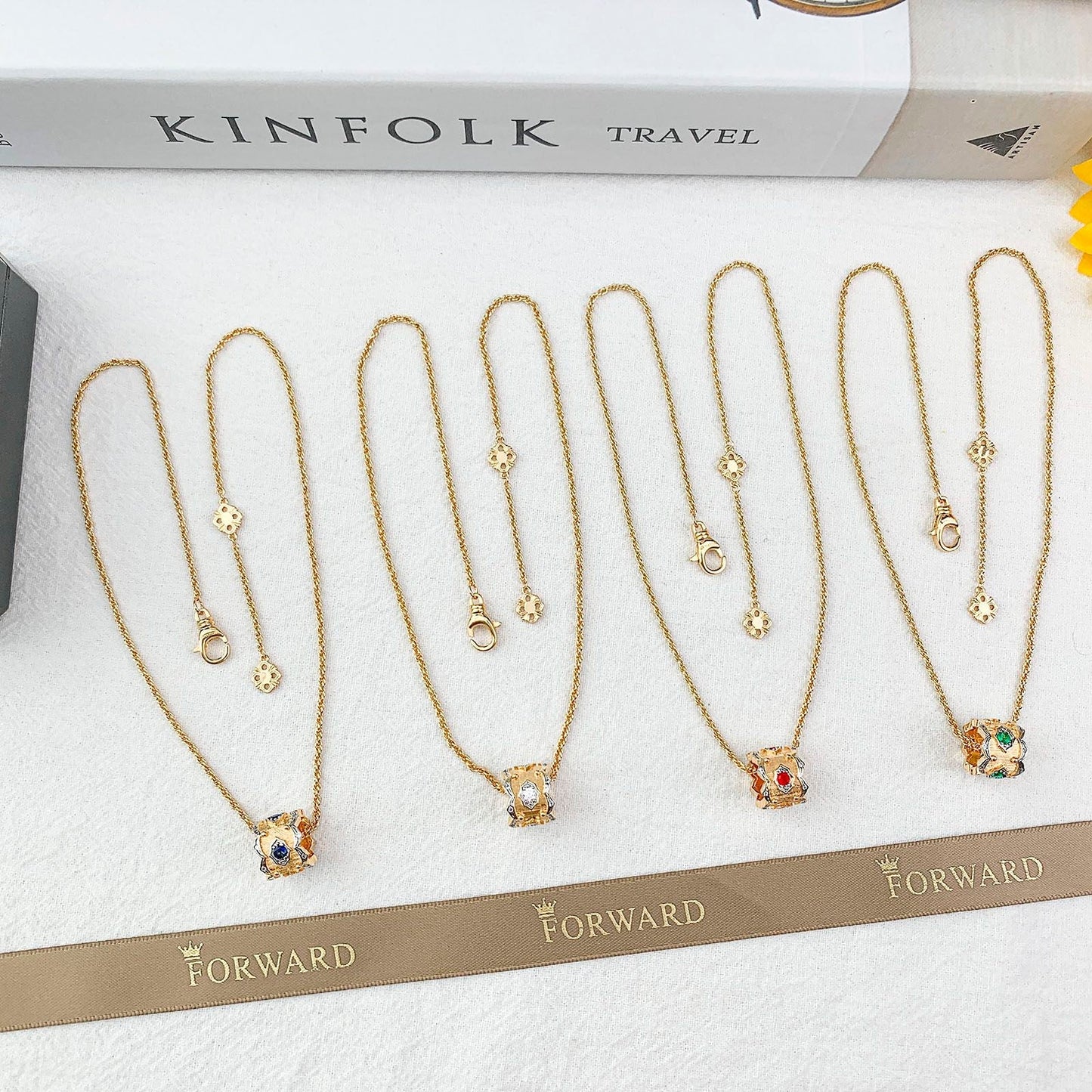 [⭐Aura] B.C.L “Little Waist” Enamel  NECKLACE（Various colors