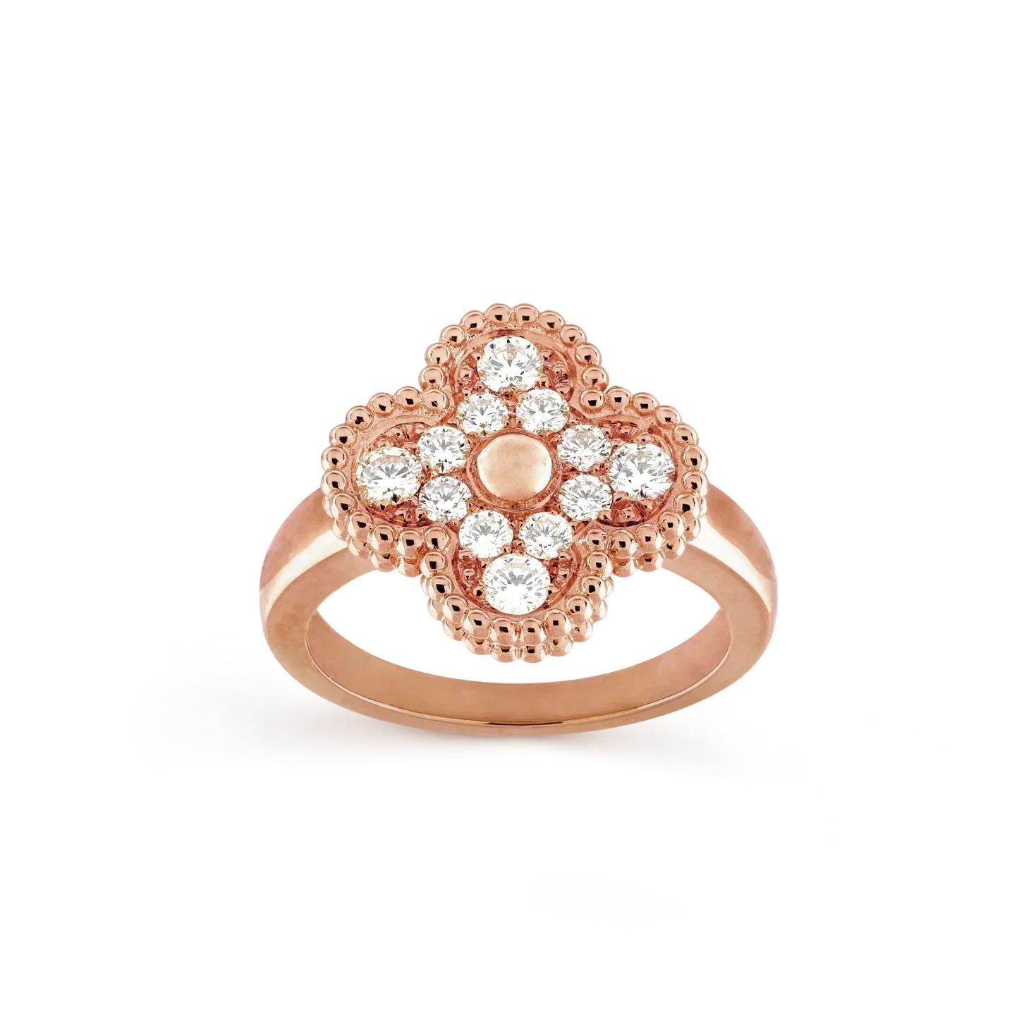 [⭐Aura]CLOVER DIAMOND RING