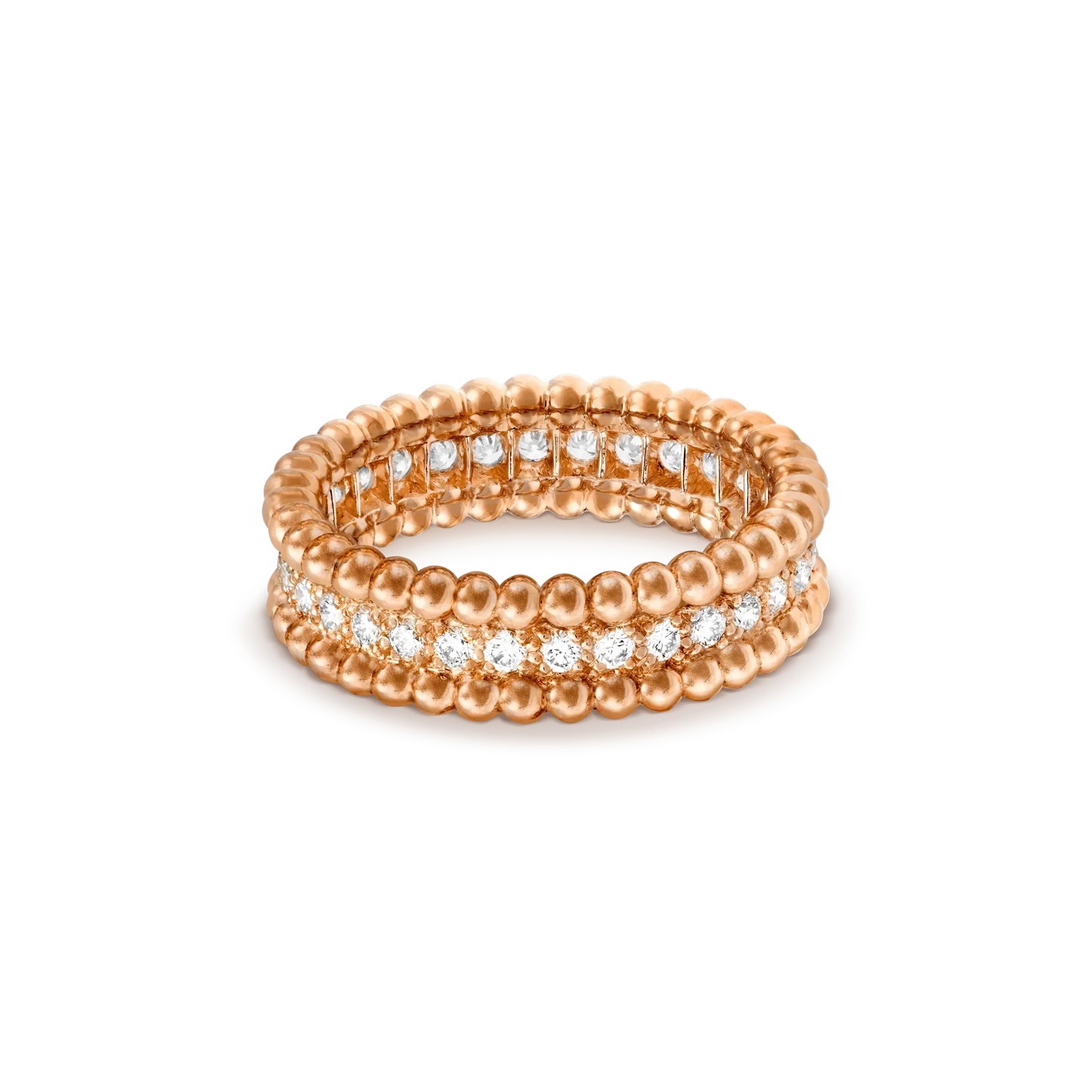 [⭐Aura]PERLEE DIAMOND ROSE GOLD RING