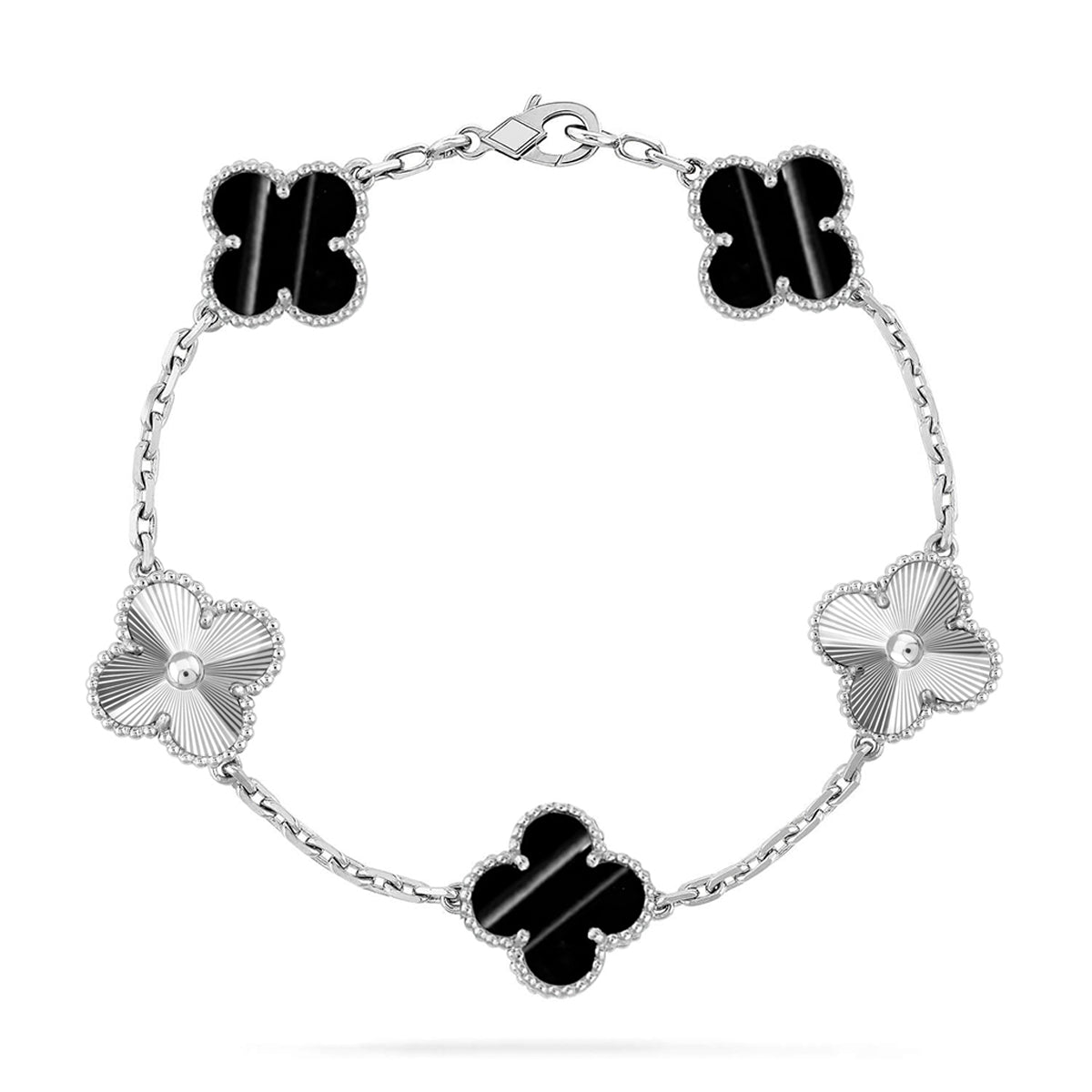 [⭐Aura] CLOVER 5 MOTIF PULSAR STONE BRACELET COLLECTION