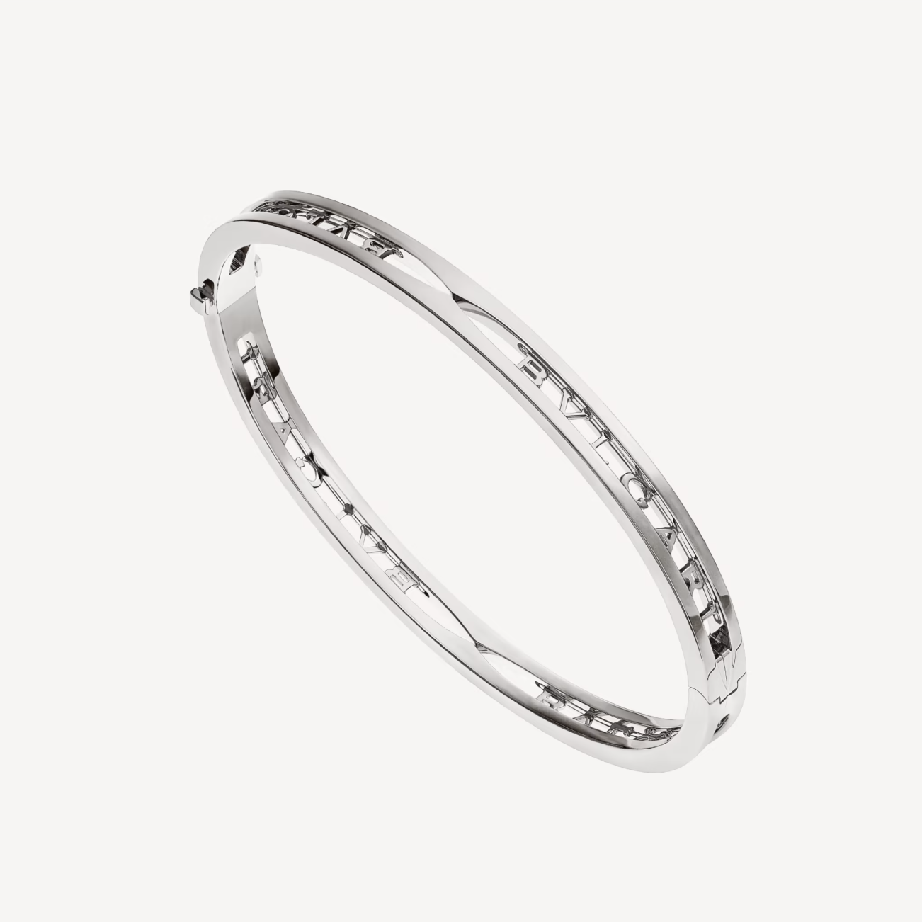 [⭐Aura]ZERO 1 SPIRAL LOGO SILVER BRACELET