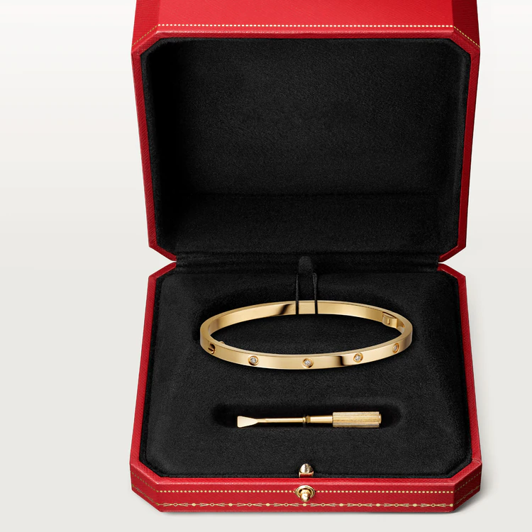[⭐Aura]LOVE BRACELET 3.65MM 10 DIAMONDS