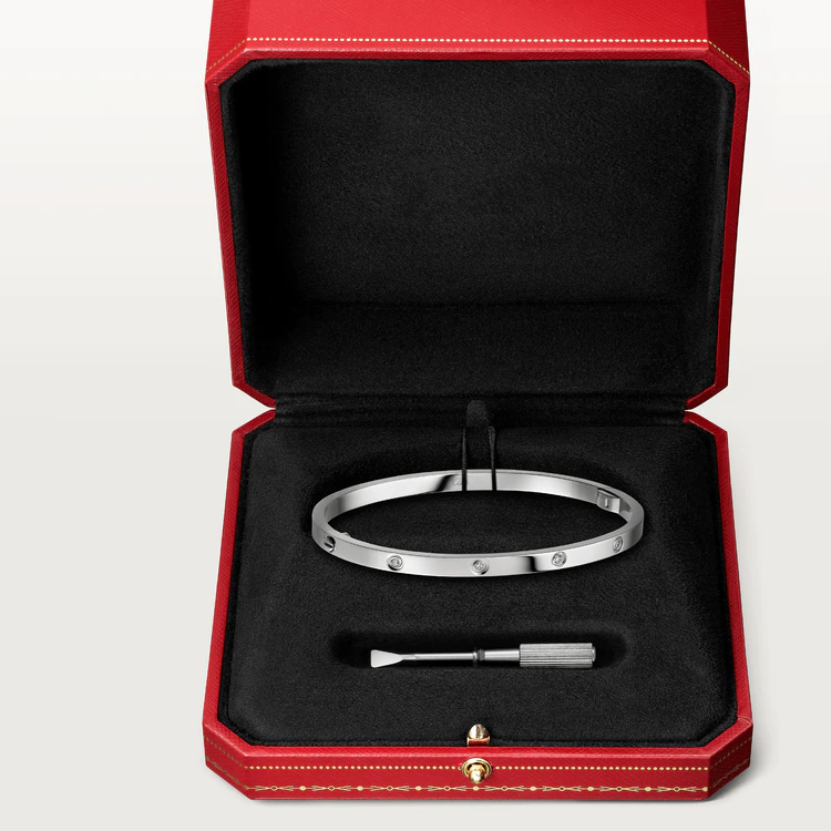 [⭐Aura]LOVE BRACELET 3.65MM 10 DIAMONDS