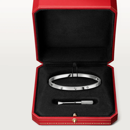 [⭐Aura]LOVE BRACELET 3.65MM 10 DIAMONDS