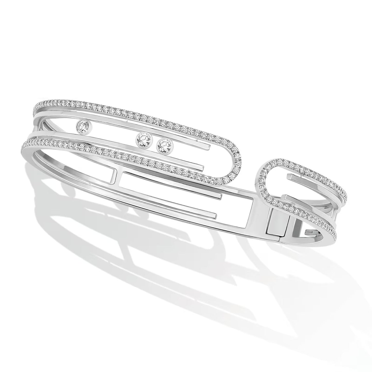 [⭐Aura]MOVE 10TH PAVED DIAMOND BRACELET