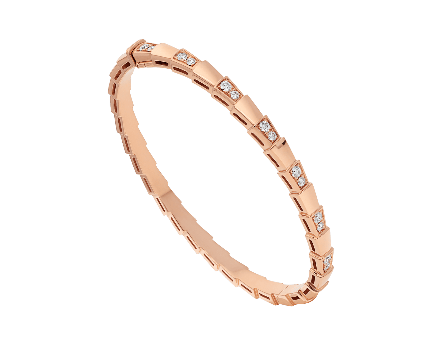 [⭐Aura]SERPENTI BRACELET PINK GOLD DIAMOND