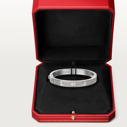 [⭐Aura]LOVE BRACELET 6.1MM DIAMOND-PAVED