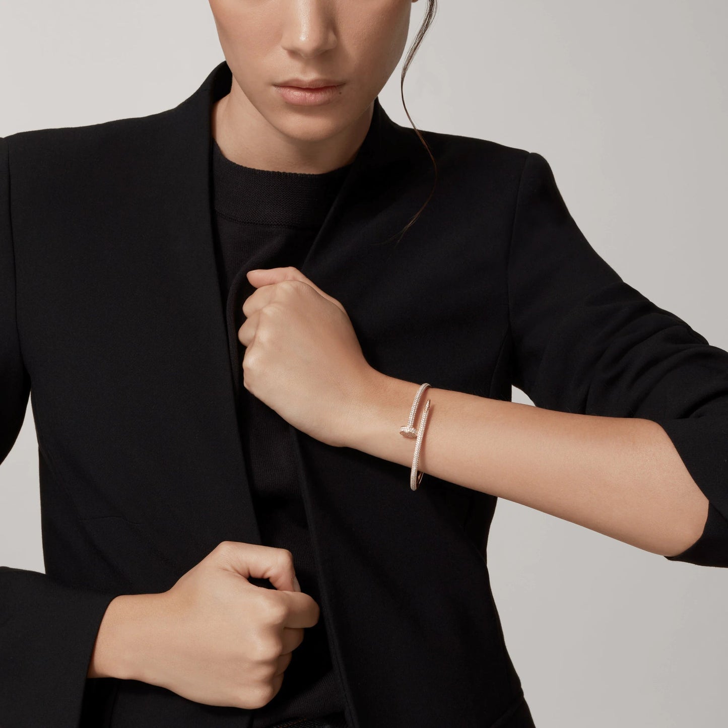 [⭐Aura]JUSTE BRACELET 3.5MM ALL DIAMONDS