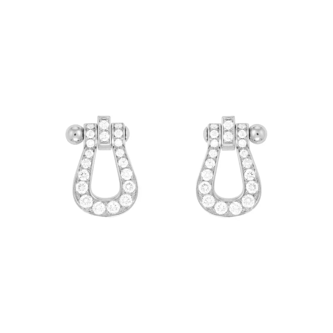 [⭐Aura]FORCE 10 FULL DIAMOND STUD EARRINGS MINI MODEL