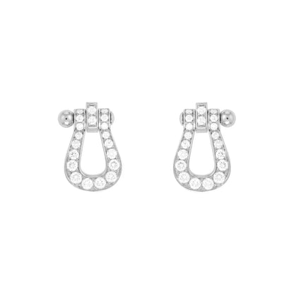 [⭐Aura]FORCE 10 FULL DIAMOND STUD EARRINGS MINI MODEL
