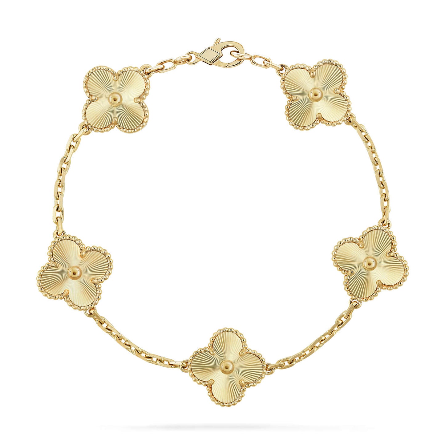[⭐Aura] CLOVER 5 MOTIF LASER BRACELET COLLECTION