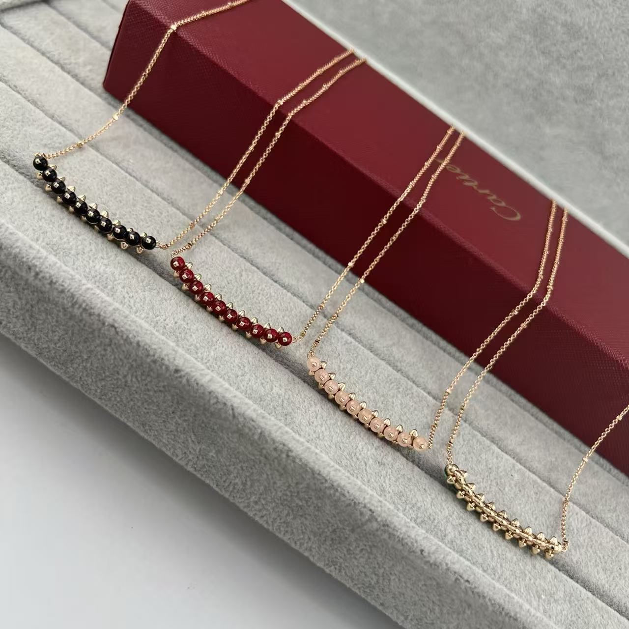 [⭐Aura] 2026 NEW COLORED GEMSTONES NECKLACE