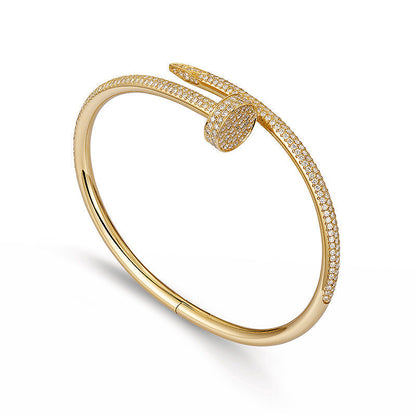 [⭐Aura]JUSTE BRACELET 3.5MM ALL DIAMONDS
