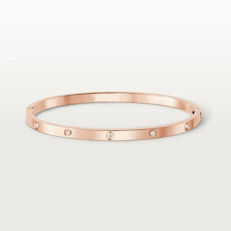 [⭐Aura]LOVE BRACELET 3.65MM 10 DIAMONDS