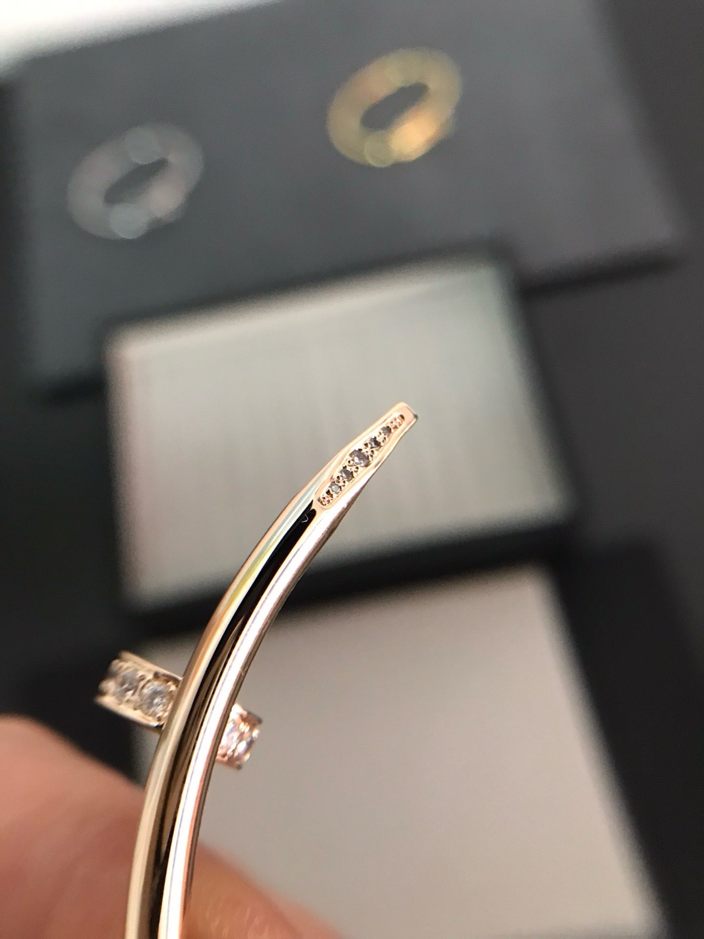 [⭐Aura]JUSTE BRACELET 3.5MM DIAMONDS