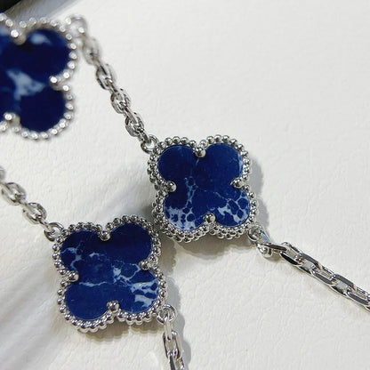 [⭐Aura]CLOVER 5 MOTIF PIETERSITE BRACELET COLLECTION