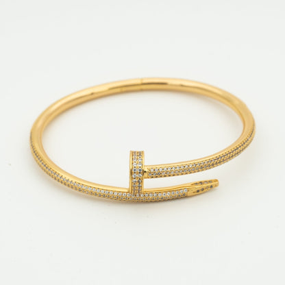 [⭐Aura]JUSTE BRACELET 3.5MM ALL DIAMONDS