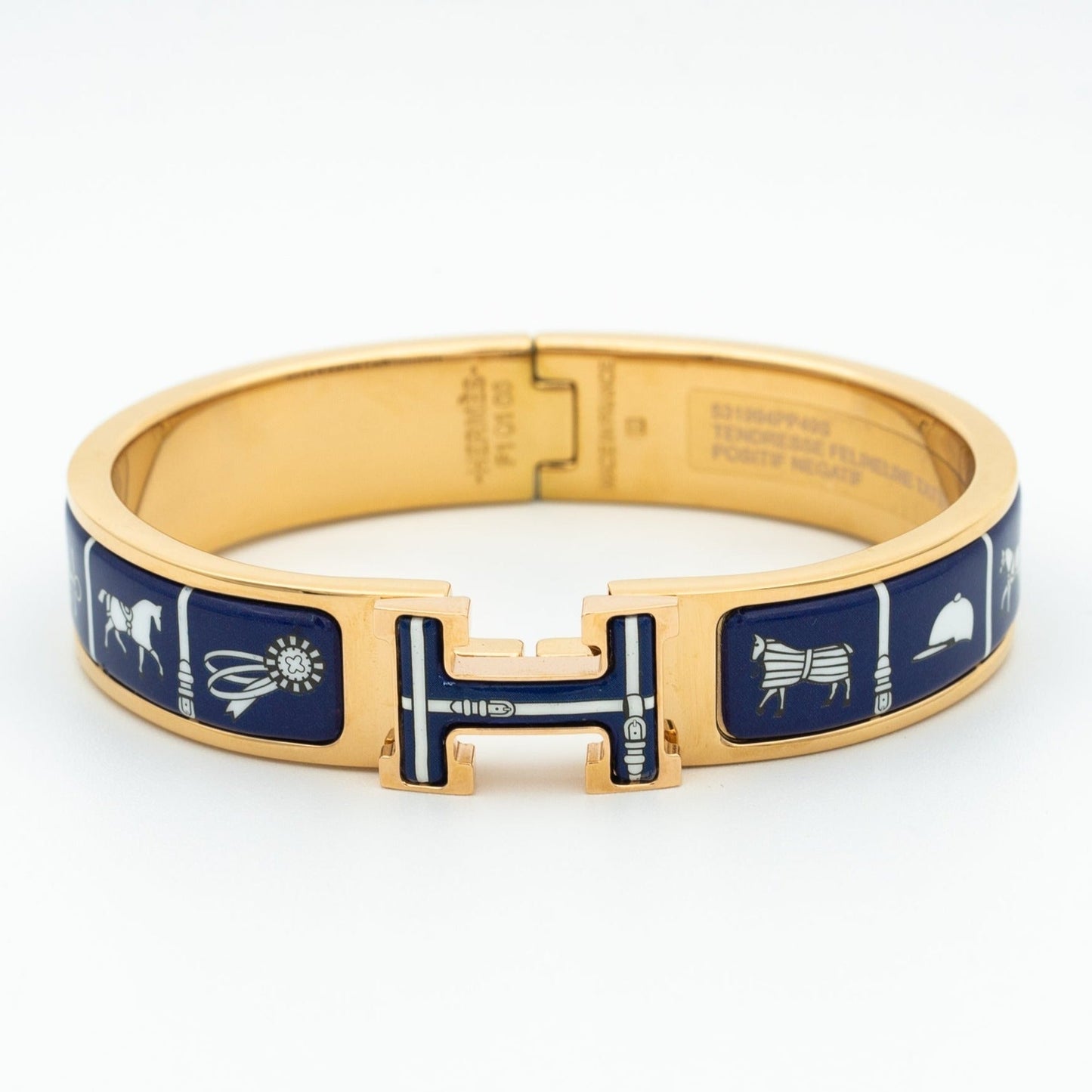 [⭐Aura]H BRACELET BLUE CERAMIC