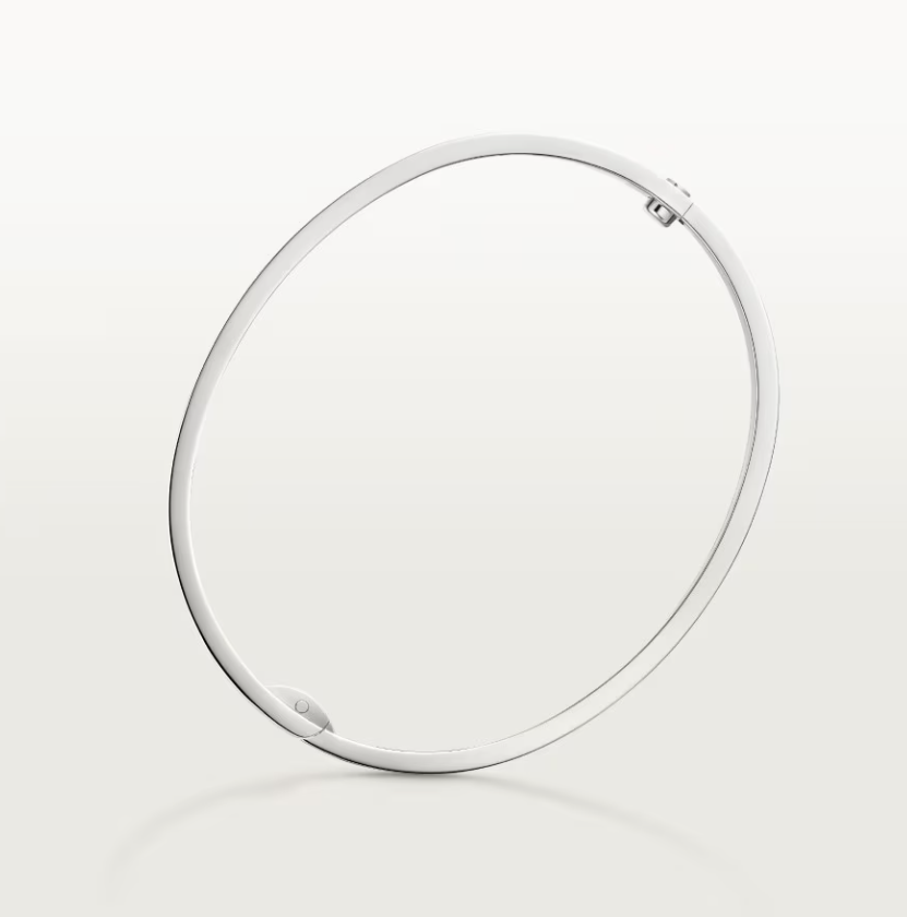 [⭐Aura]NEW-LOVE-6.1MM-Width Diamond-Studded Bracelet