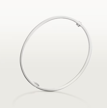 [⭐Aura]NEW-LOVE-6.1MM-Width Diamond-Studded Bracelet