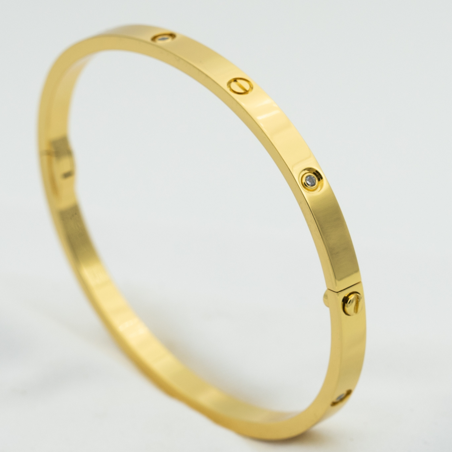 [⭐Aura]LOVE BRACELET 3.65MM 6 DIAMONDS