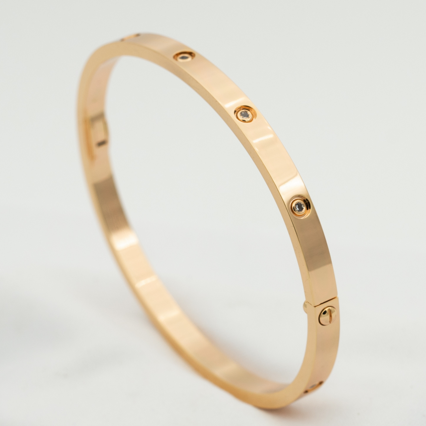 [⭐Aura]LOVE BRACELET 3.65MM 10 DIAMONDS