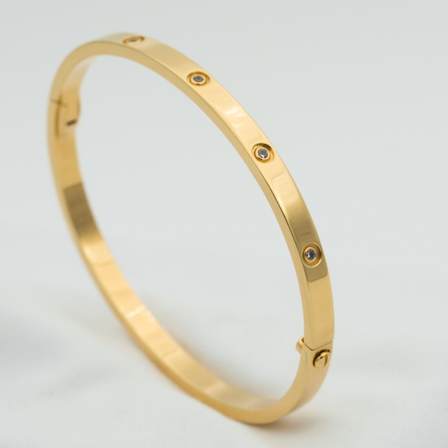 [⭐Aura]LOVE BRACELET 3.65MM 10 DIAMONDS