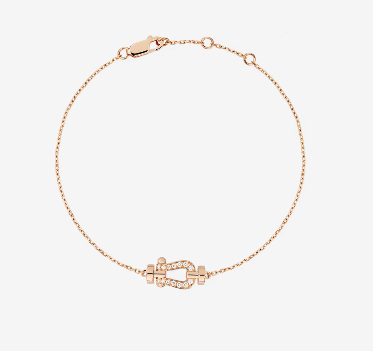 [⭐Aura]FORCE 10 FULL DIAMOND BUCKLE CHAIN LINK MINI MODEL