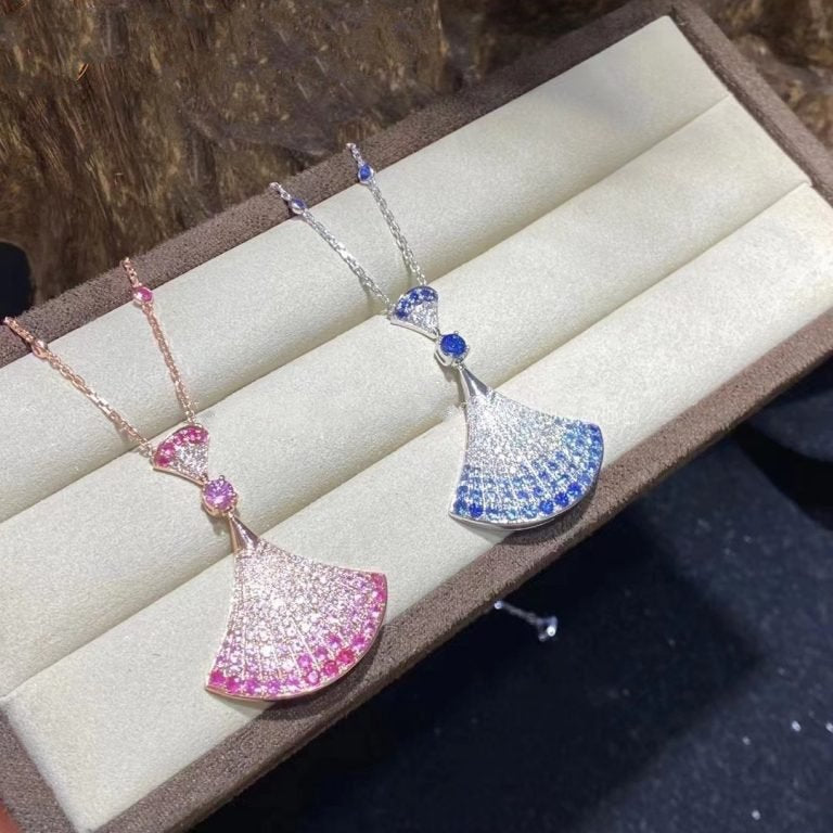 [⭐Aura]DREAM NECKLACE AGATE SILVER DIAMOND